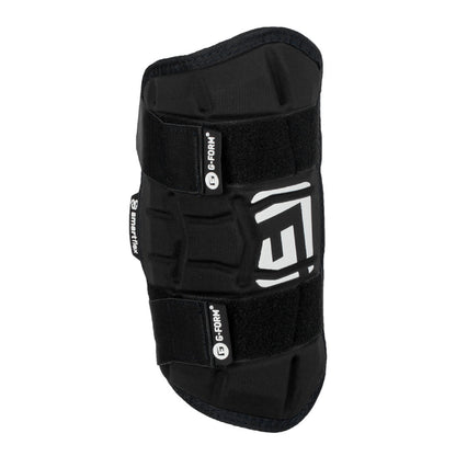 G-Form Elite Speed Baseball Leg Guard - Batter's Leg Guard with Adjustable Straps - Black, Adult (One Size Fits All)