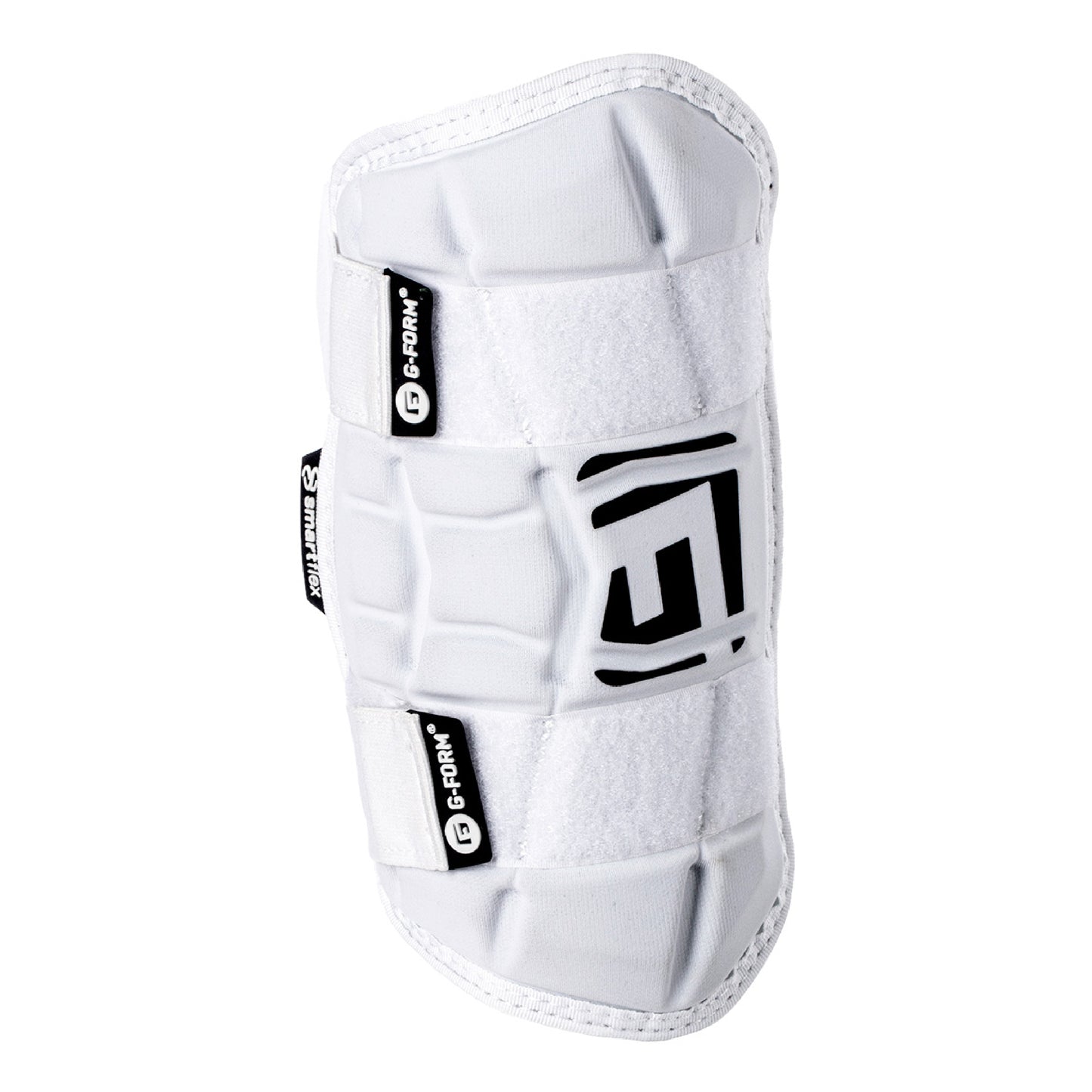 G-Form Elite Speed Baseball Leg Guard - Batter's Leg Guard with Adjustable Straps - White, Adult (One Size Fits All)