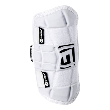 G-Form Elite Speed Baseball Leg Guard - Batter's Leg Guard with Adjustable Straps - White, Adult (One Size Fits All)
