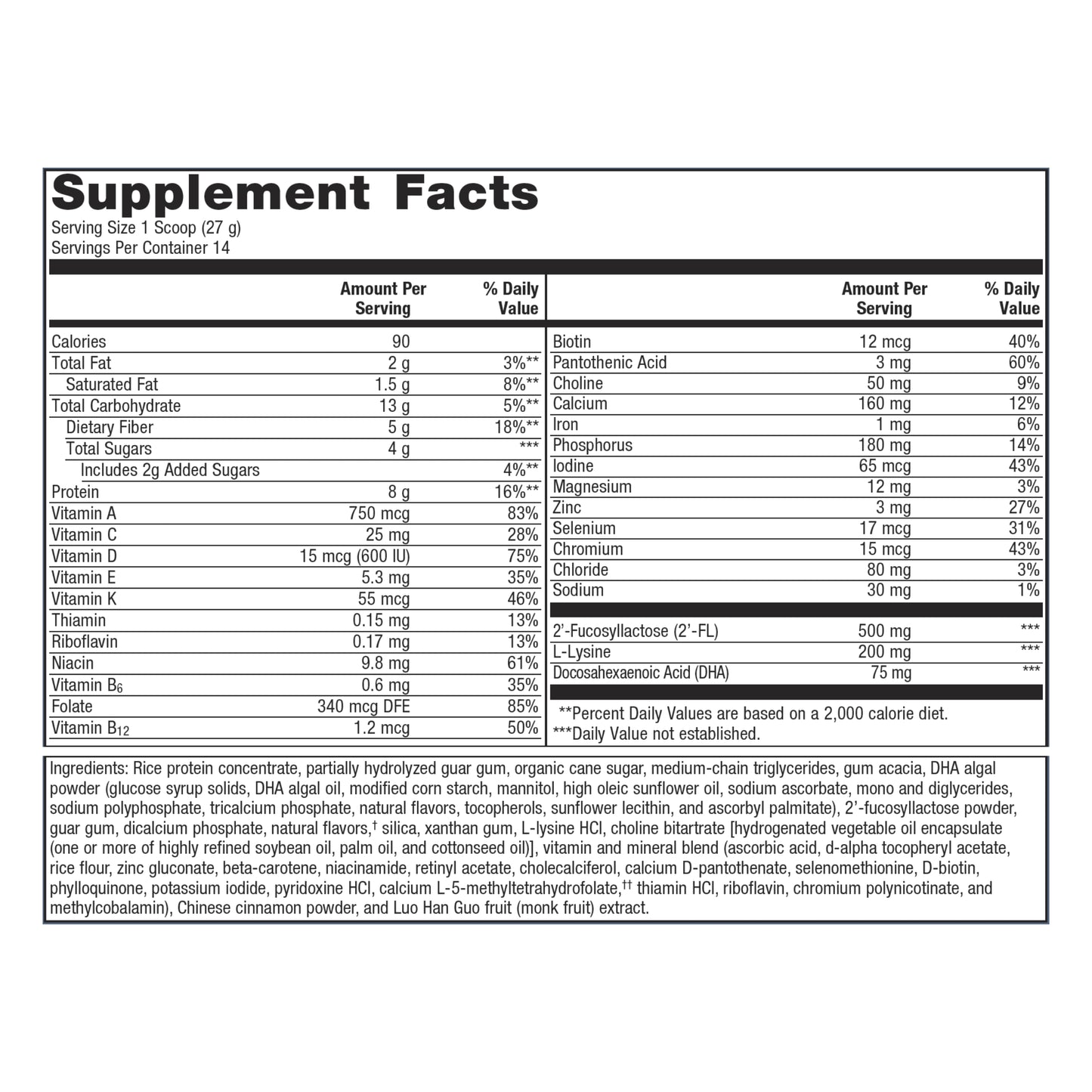 Metagenics MetaKids Nutrition Powder ‚Äì Nutritional Support for Children‚Äôs Health* | 14 Servings, Vanilla