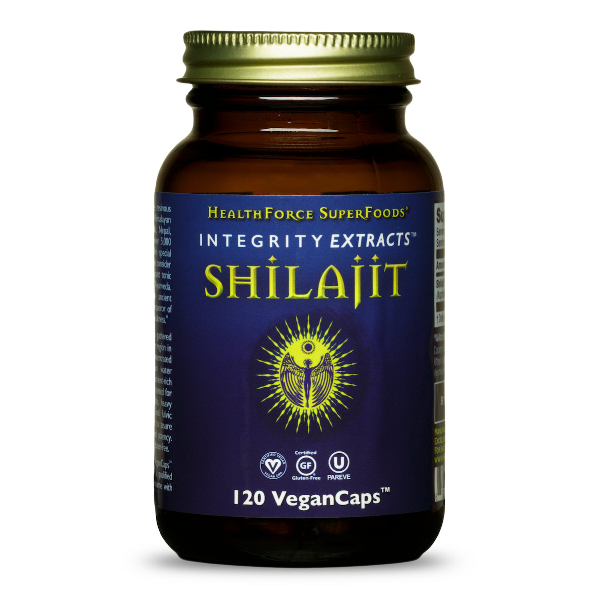 HealthForce SuperFoods Shilajit - 120 VeganCaps