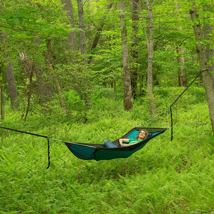 ENO - Eagles Nest Outfitters SuperSub Hammock, Charcoal/Orange