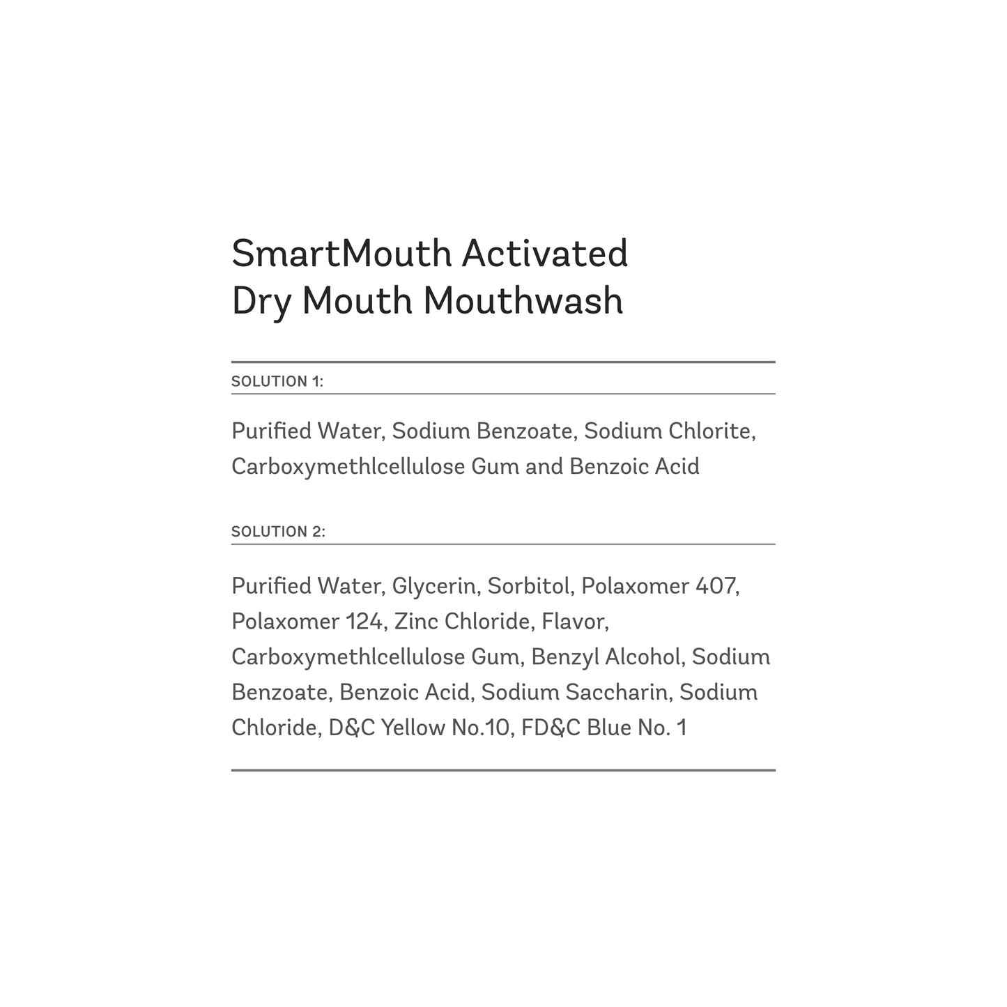 SmartMouth Activated Dry Mouth Mouthwash, Dry Mouth and Bad Breath Relief, Mint, 16 fl oz, 3 Pack