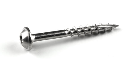 Kreg SML-C150S5-100 305 Stainless Steel Pocket Hole Screws - 1 1/2", 8 Coarse, Washer Head, 100 count