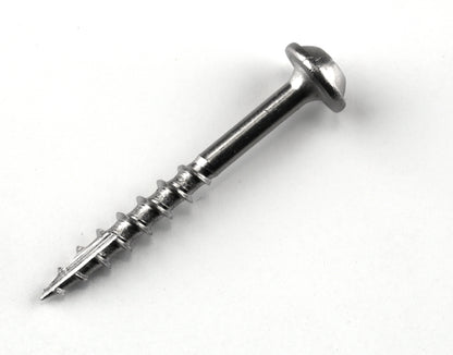 Kreg SML-C150S5-100 305 Stainless Steel Pocket Hole Screws - 1 1/2", 8 Coarse, Washer Head, 100 count