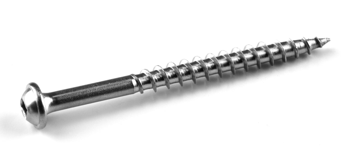 Kreg SML-C250S5-250 Stainless Steel Pocket Screws, 2 1/2 Inch, 10 Coarse, Maxi-Loc Head (250 Count)