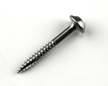 Kreg SML-F125S5-100 305 Stainless-Steel Pocket Screws, 1-1/4" #7 Fine-Thread, Washer-Head (100 Count)