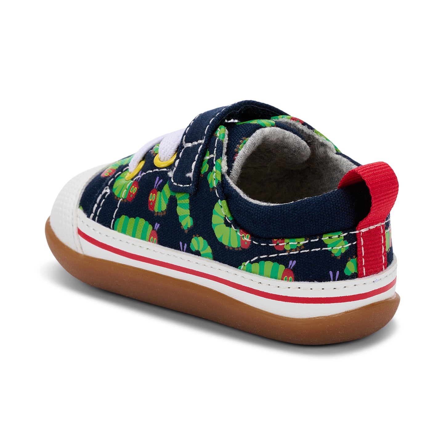 See Kai Run - Stevie II Sneaker for Little Kids, Navy/Hungry Caterpillar, Infant 5