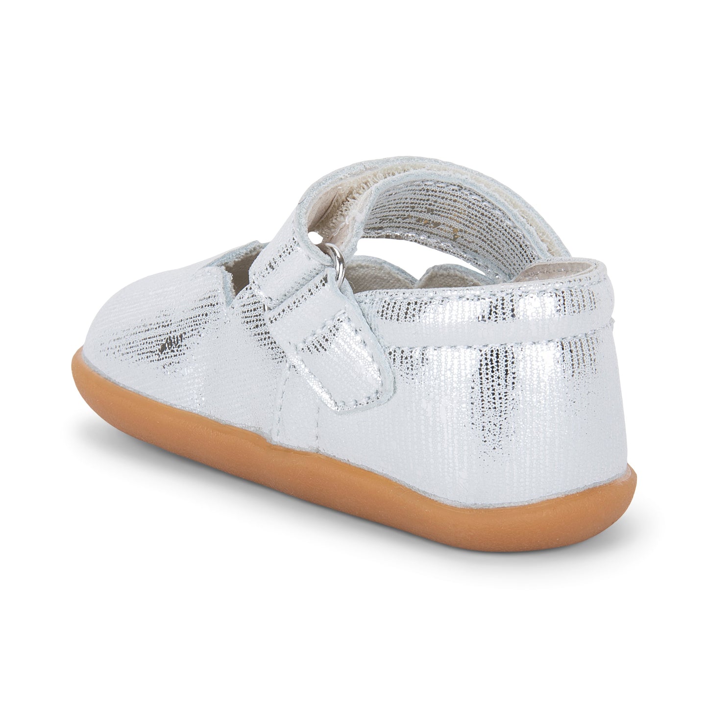 See Kai Run - Susie Mary Jane Shoe for Infants, Silver, Infant 4