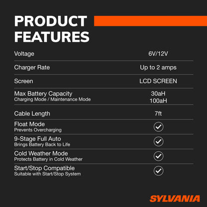 SYLVANIA - Smart Charger - 1 AMP