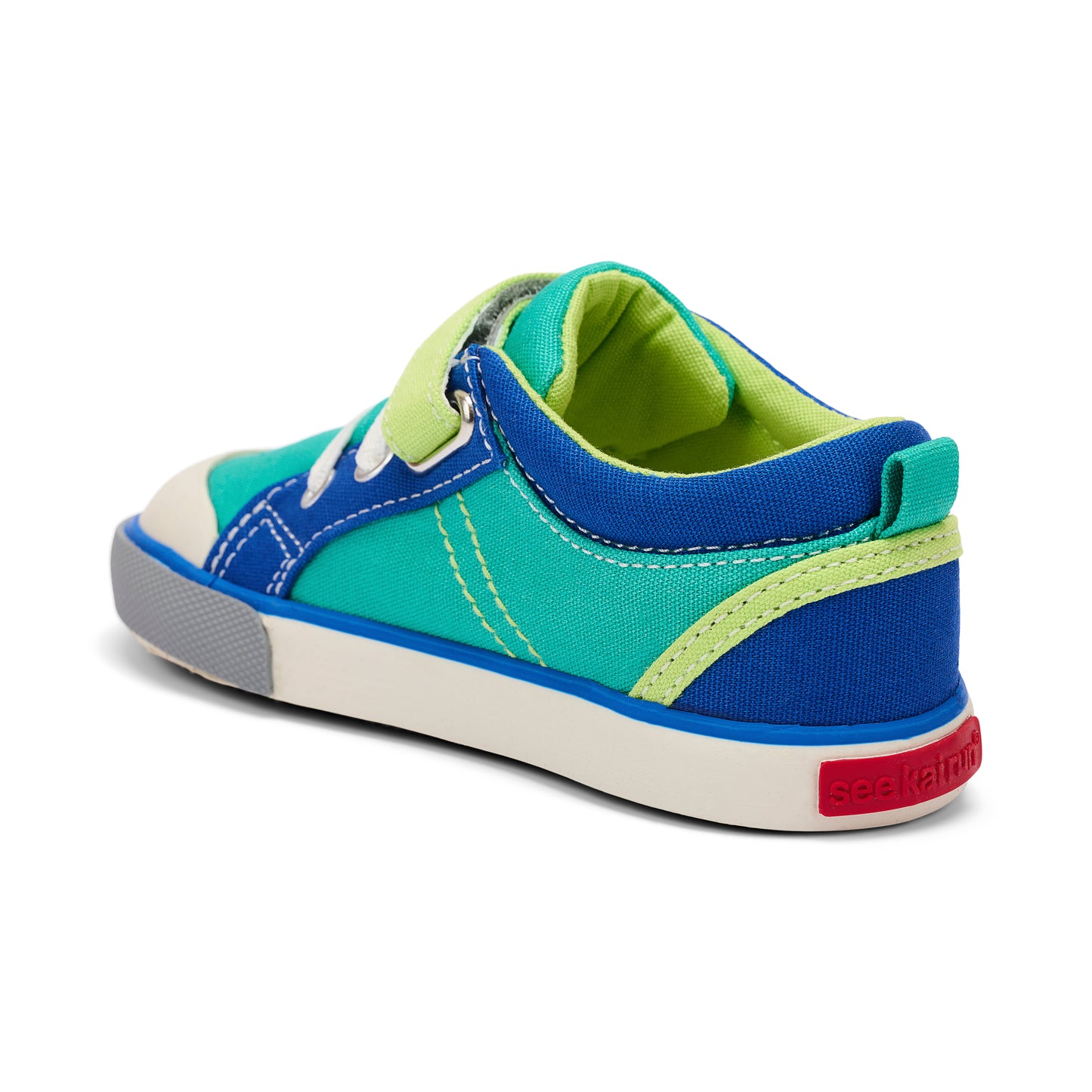 See Kai Run - Tanner Sneaker for Toddlers, Turquoise/Multi, 6