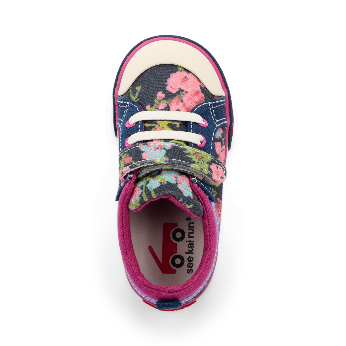 See Kai Run Kristin Navy Floral 10.5