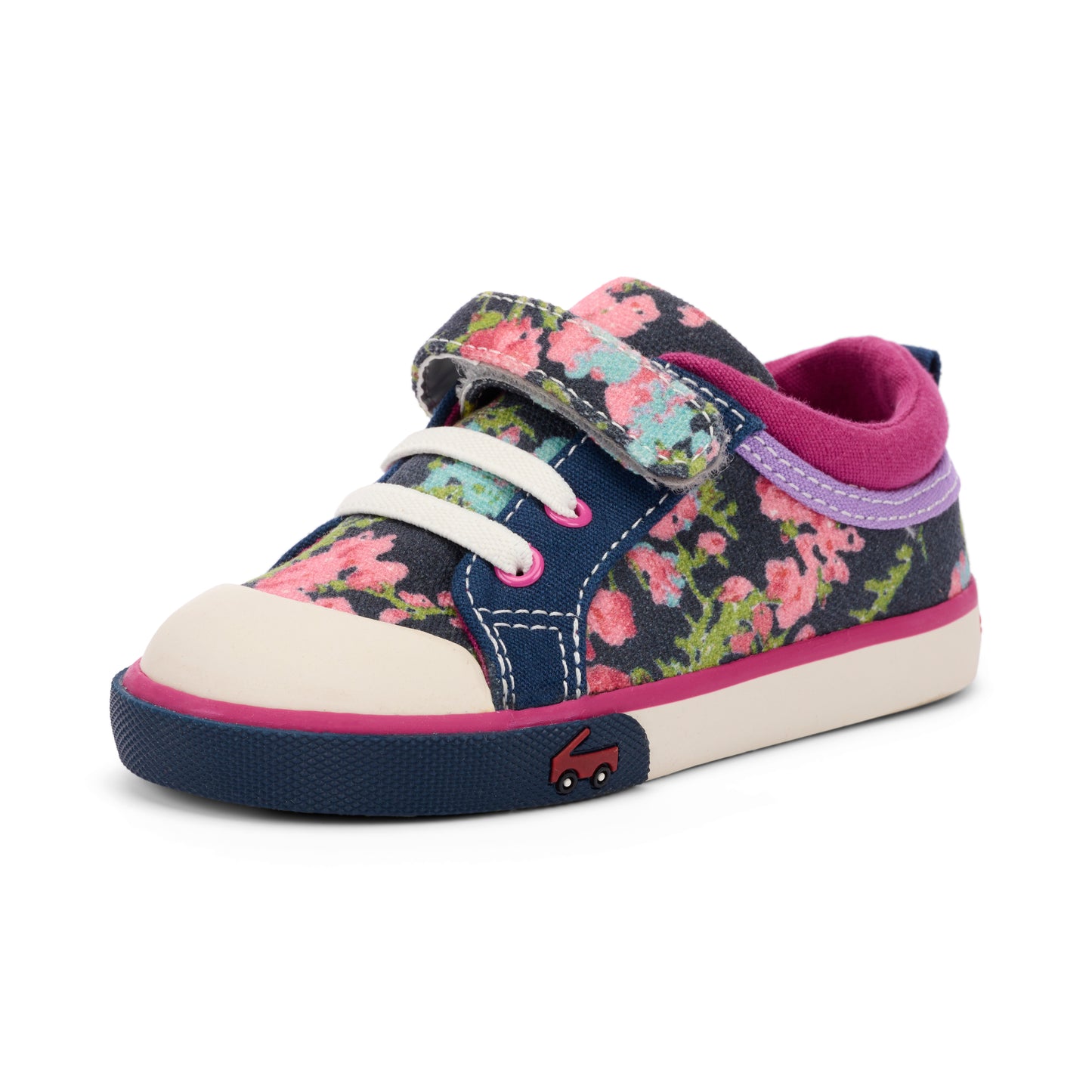 See Kai Run Kristin Navy Floral 10