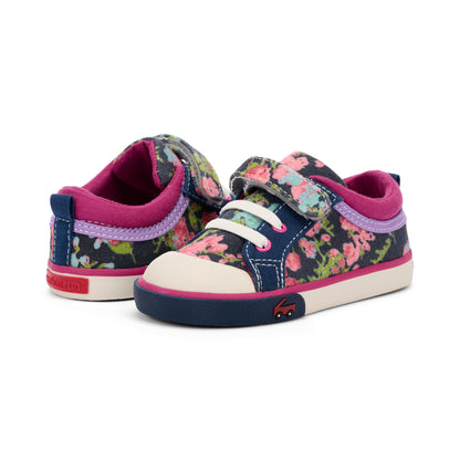 See Kai Run Kristin Navy Floral 10.5