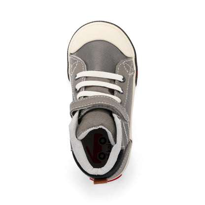 See Kai Run Dane Gray Leather 12.5