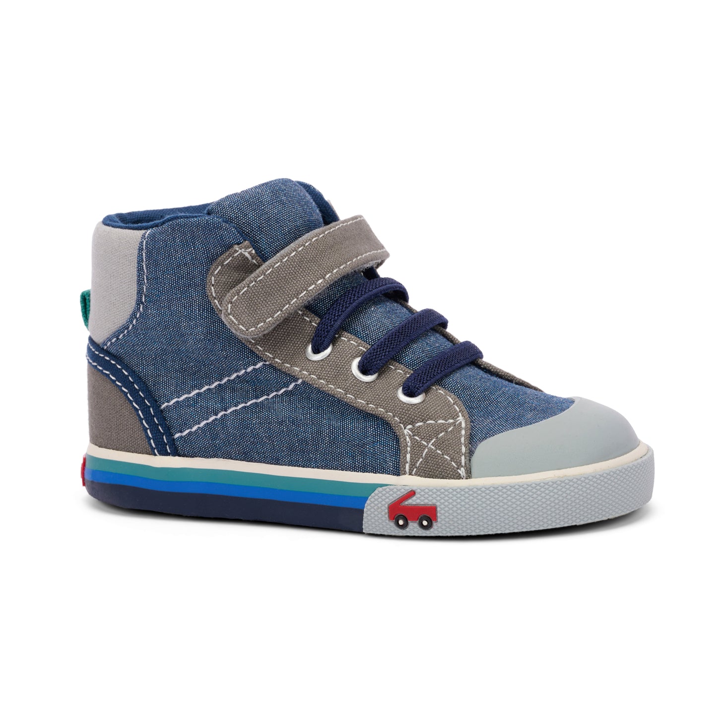 See Kai Run Dane Chambray/Gray 10
