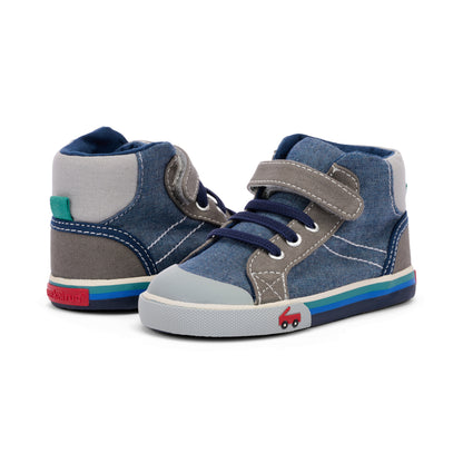 See Kai Run Dane Chambray/Gray 10