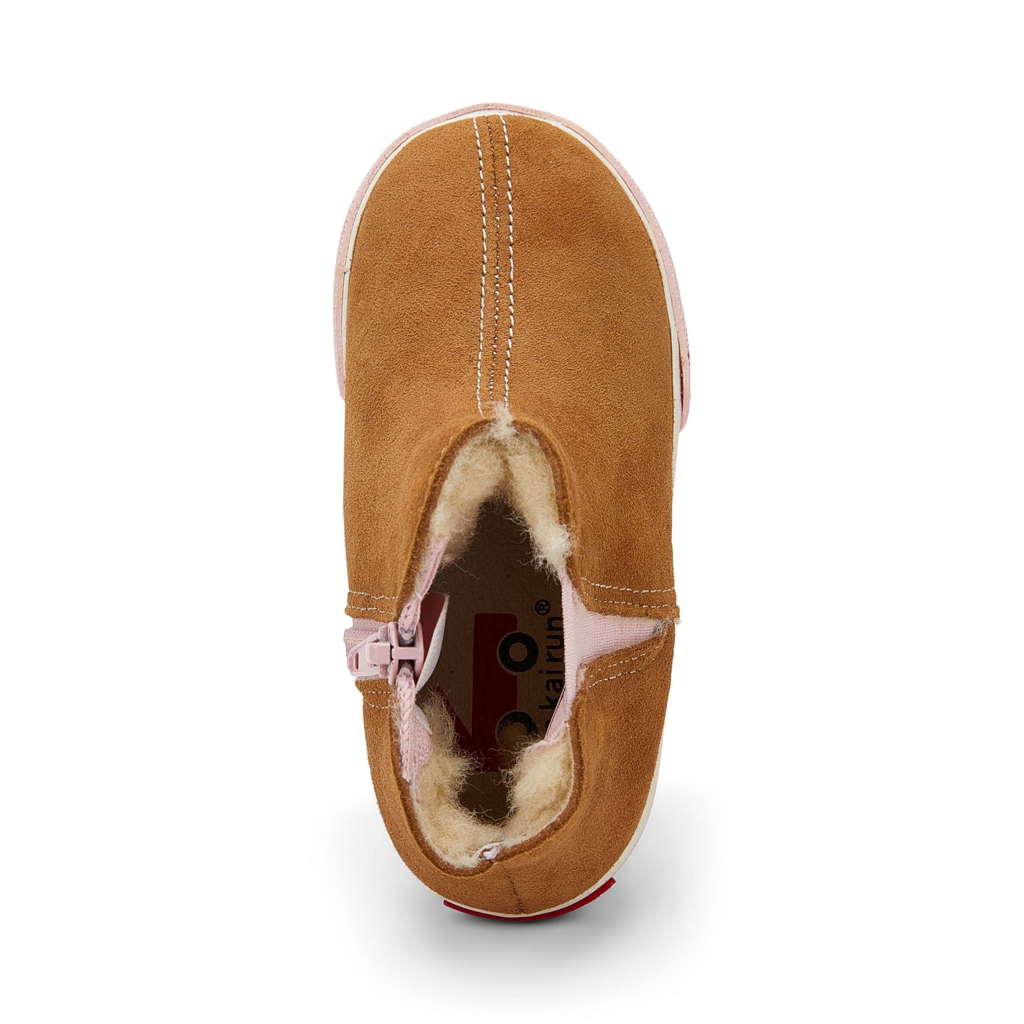See Kai Run, Kassidy Chelsea Boot for Kids, Brown Shearling, 8