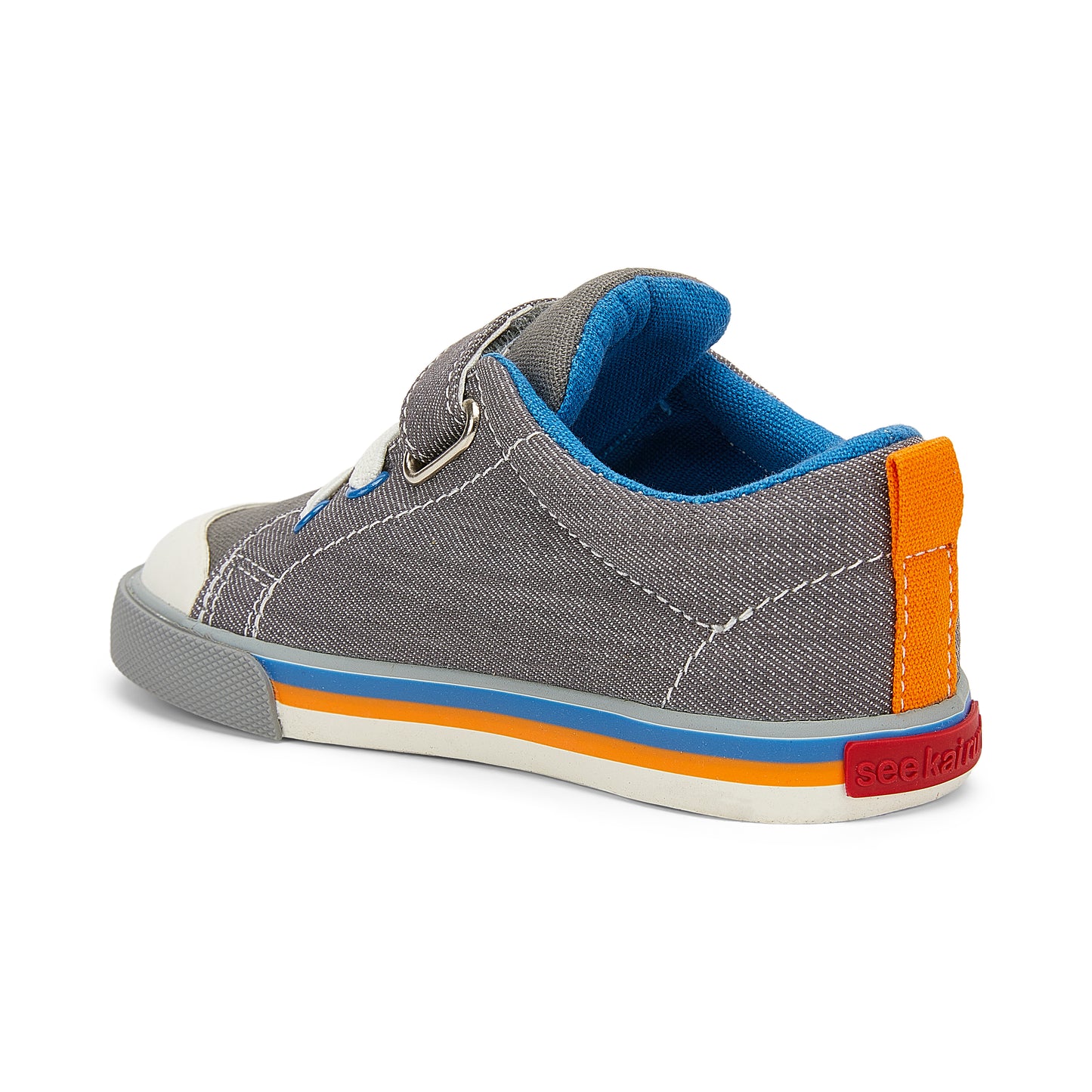 See Kai Run, Stevie II Sneakers for Kids, Gray, 4 M Toddler