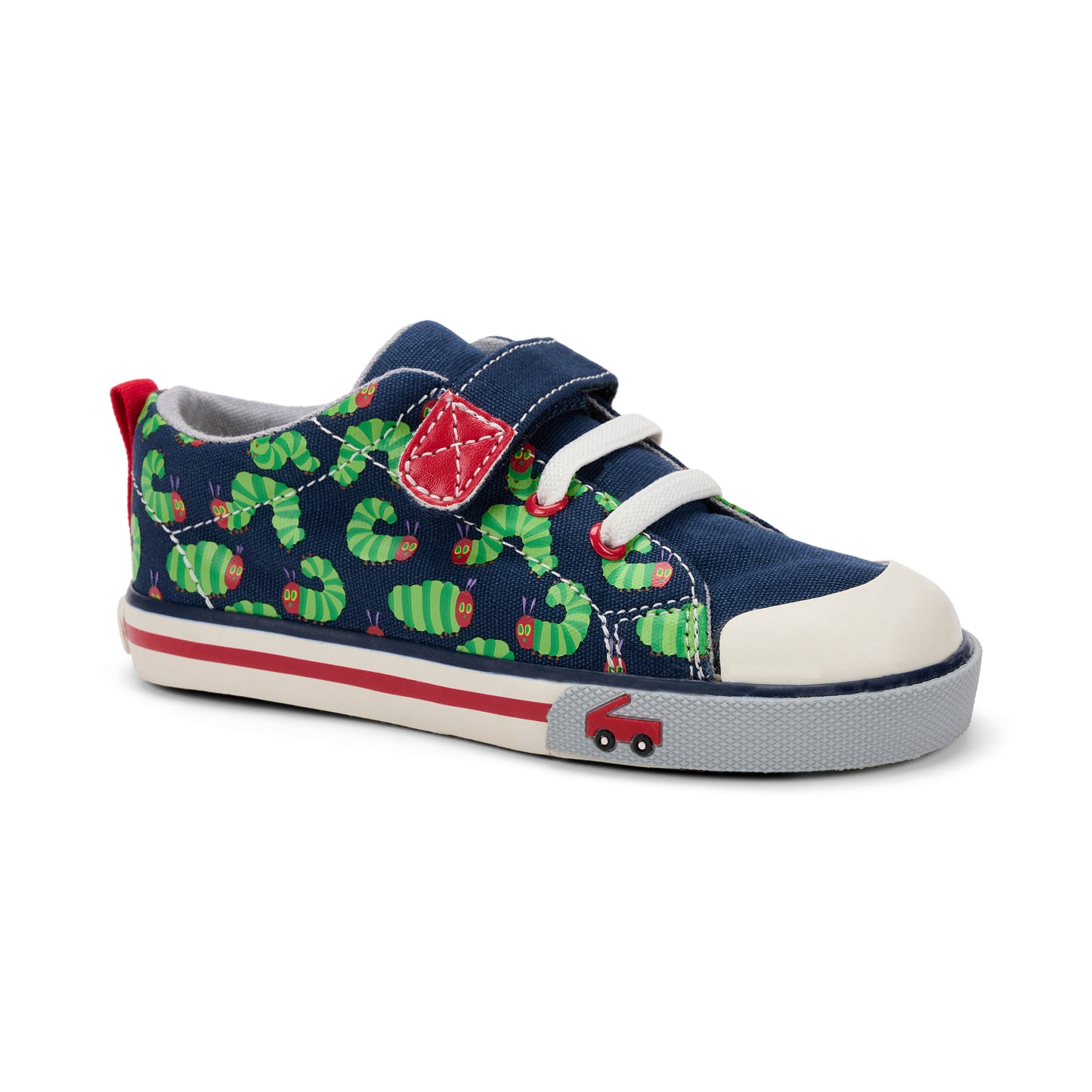 See Kai Run, Stevie II Sneakers for Kids, Red/Blue, 10 M Toddler