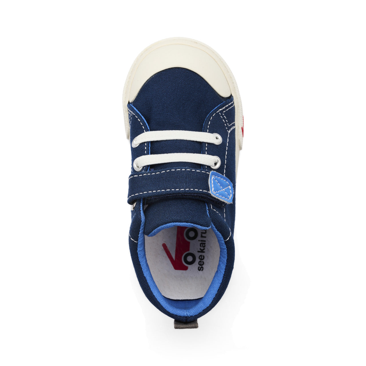 See Kai Run - Stevie II Sneaker for Little Kids, Navy Canvas, 13.5