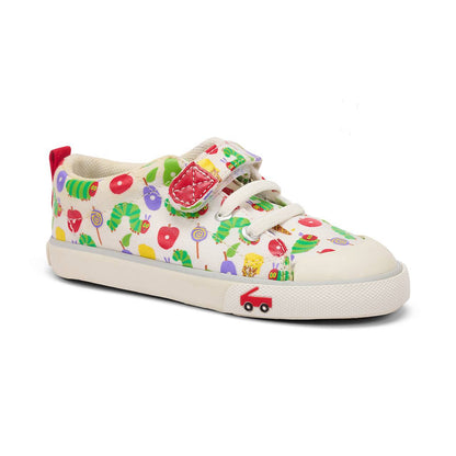 See Kai Run - Stevie II Sneaker for Toddlers, White/The Very Hungry Caterpillar‚Ñ¢, 6
