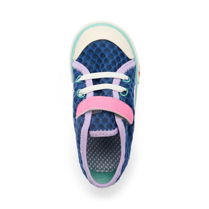 See Kai Run - Saylor Water Shoe for Toddlers, Dark Blue/Pink, 7