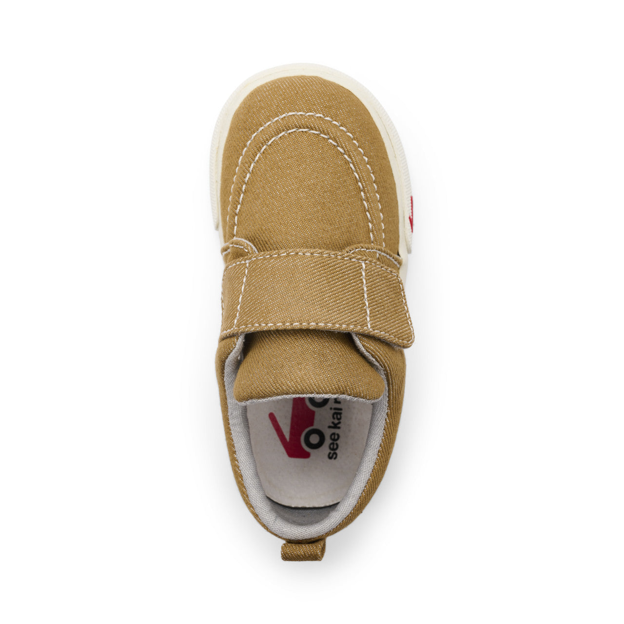 See Kai Run - Wyatt Boat Shoe for Little Kids, Camel, 12