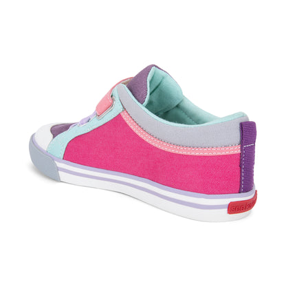 See Kai Run, Kristin Sneakers for Kids, Purple/Berry, 6 M Toddler