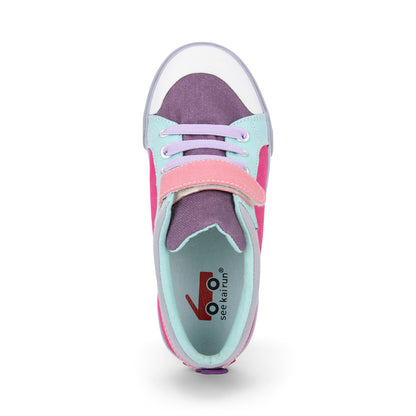 See Kai Run, Kristin Sneakers for Kids, Purple/Berry, 12 M Little Kid