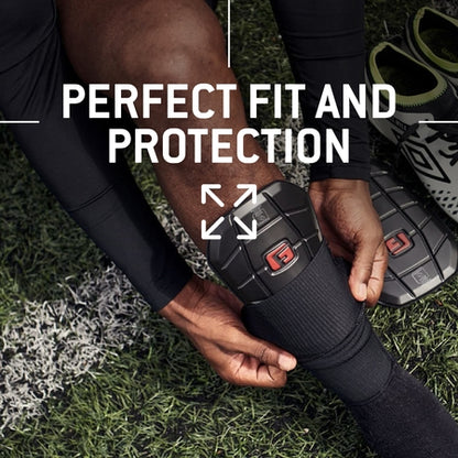 G-Form Pro-S Blade Soccer Shin Guards - Adult Shin Guards - Shin Guards for Protection - White, XL
