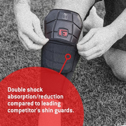 G-Form Pro-S Blade Soccer Shin Guards - Adult Shin Guards - Shin Guards for Protection - Black, Small