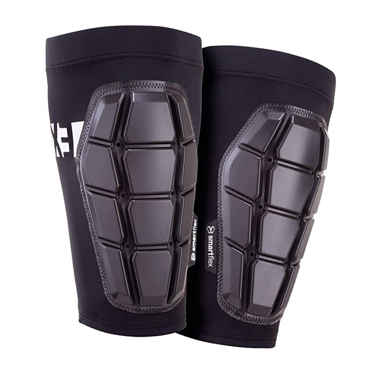 G-Form Pro-X3 Shin Guards - Mountain Bike Shin Guards for Men and Women - Black, Adult L/XL