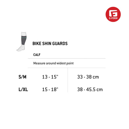 G-Form Pro-X3 Shin Guards - Mountain Bike Shin Guards for Men and Women - Black, Adult L/XL