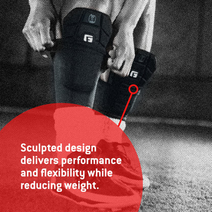 G-Form Pro-S Blade Soccer Shin Guards - Adult Shin Guards - Shin Guards for Protection - Fabric Black, Adult XS