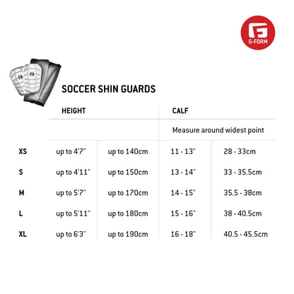 G-Form Pro-S Blade Soccer Shin Guards - Adult Shin Guards - Shin Guards for Protection - Fabric Black, Adult Large