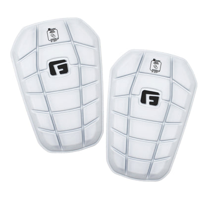 G-Form Pro-S Blade Soccer Shin Guards - Adult Shin Guards - Shin Guards for Protection - White, Adult XS