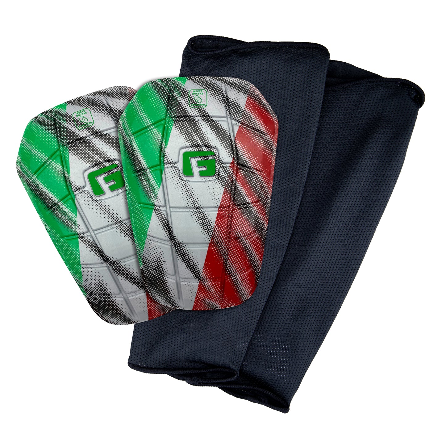 G-Form Pro-S Blade Soccer Shin Guards - Adult Shin Guards - Shin Guards for Protection - World Cup - Mexico, Small