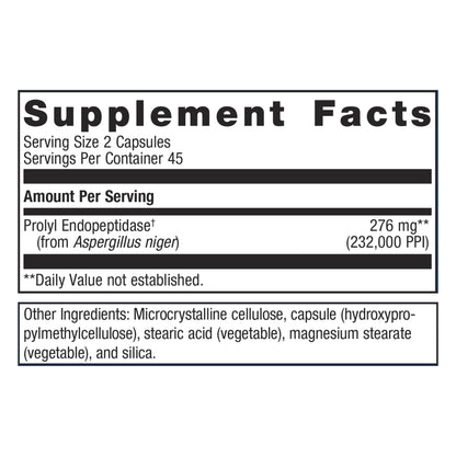 Metagenics SpectraZyme Gluten Digest ‚Äì Targeted Support for Enzymatic Breakdown of Gluten* ‚Äì 45 servings