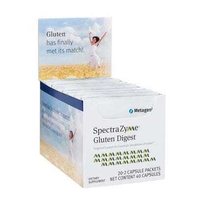 Metagenics SpectraZyme Gluten Digest ‚Äì Targeted Support for Enzymatic Breakdown of Gluten* ‚Äì 20 Servings