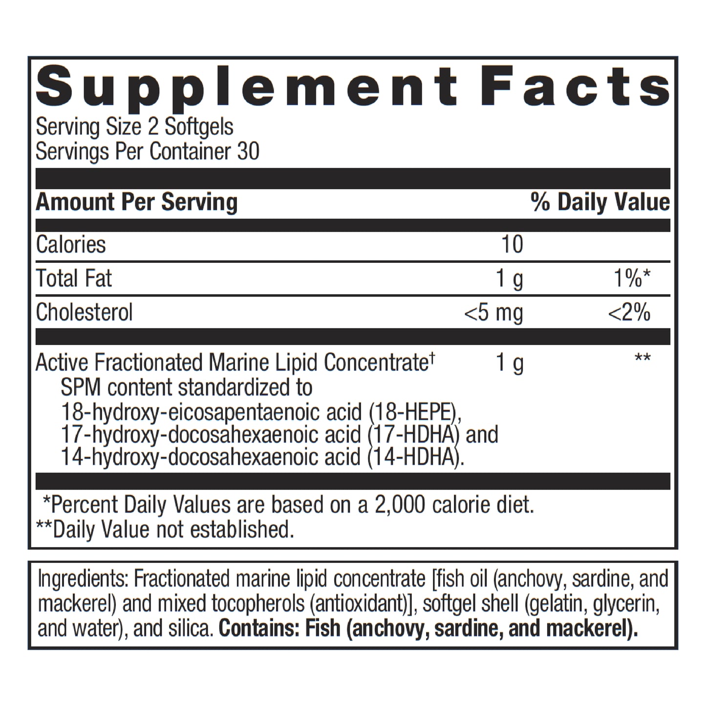 Metagenics SPM Active - Specialized Pro Resolving Mediators for Healthy Tissue Function and Immune Support - 60 Count