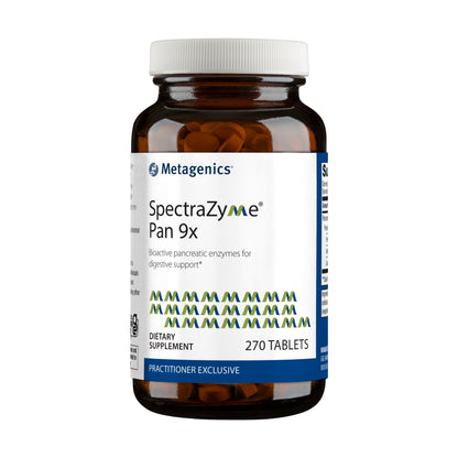 Metagenics SpectraZyme Pan 9X ‚Äì Bioactive Pancreatic Enzymes for Digestive Support* ‚Äì 270 Servings