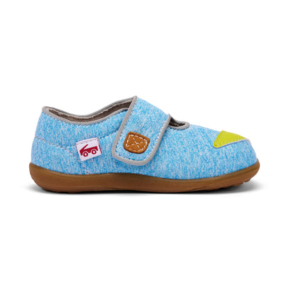 See Kai Run - Cruz II Slipper for Little Kids, Blue Jersey Dino, 12