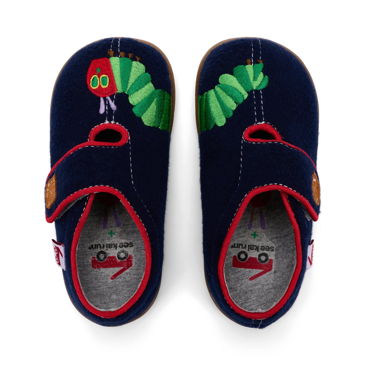 See Kai Run - Cruz II Slipper for Little Kids, Hungry Caterpillar, Toddler 9