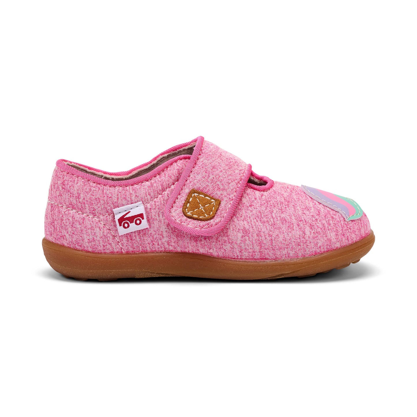 See Kai Run - Cruz II Slipper for Toddlers, Pink Jersey Unicorn, 6