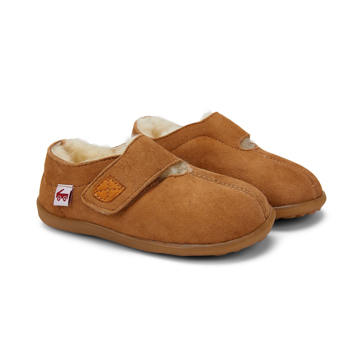 See Kai Run, Colby Slippers for Kids, Brown Shearling, 13