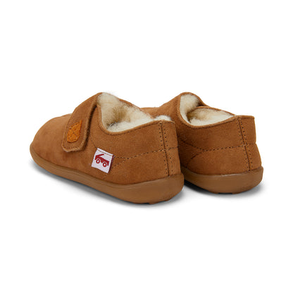See Kai Run, Colby Slippers for Kids, Brown Shearling, 6