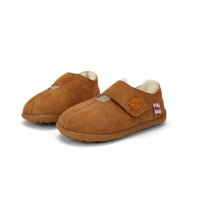 See Kai Run, Colby Slippers for Kids, Brown Shearling, 9