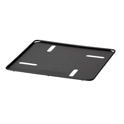 Snow Peak Fireplace Base Plate - Heat Protection - Stable & Lightweight - Steel - 4.2 lbs - Large