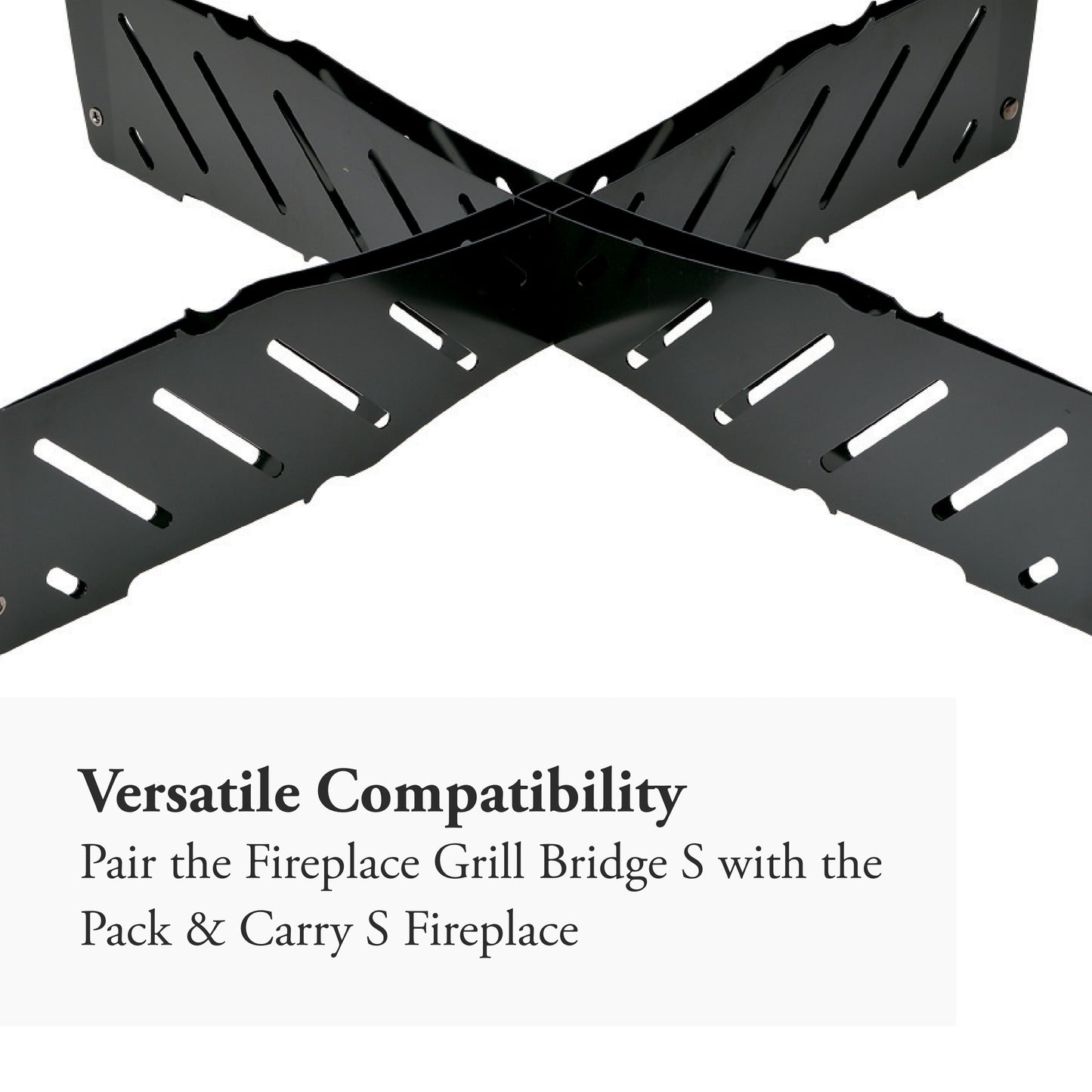 Snow Peak Base Plate Stand S - 10.3 x 0.7 x 2.9 in